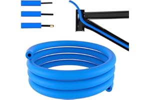 CYCEARTH 1,5 m/6 mm para cuadro de bicicleta, carcasa interior, amortiguador de espuma, manguito de manguera, cable de bicicleta, freno, manguera hidráulica