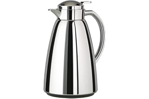 Emsa Campo - Jarra Térmica de 1 L, Cierre Quick Tip, Color Antracita