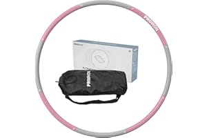PROIRON Hula Hoop Fitness Staccabile, Hula Hoop per Adulti e Bambini, Ulaop Fitness con Comodo Imbottito in Schiuma per Sport, Perdita di Peso e Divertimento