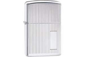 Zippo 1410001 zapalniczka 350 z panelem Chrome High Polished 1 x 3,5 x 5,5 cm