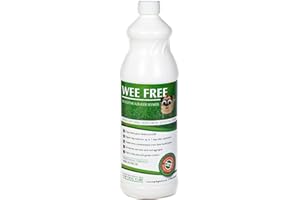 TOP DOG TURF WEE FREE 1 Ltr Artificial Grass Cleaner and Pet Odour Eliminator for Dog Urine - Neutraliser and Deodoriser for Dog Wee on Astro Turf and Fake Lawns. Safe for Dogs and Animals.