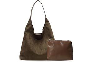 Electri-HQ donna borsa tracolla università borse grande bag spalla tote da nera lavoro capiente grandi uni pelle shopping shopper per university