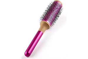 ODASHEN 1.4Inch/35MM Hair Brush Vented Barrel Brush, Work with Dyson Supersonic Hair Dryer, Use On Straight, Wavy Or Curly Hair