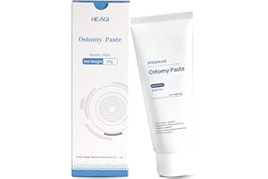 Heagimed 2pcs Stoma Paste, Alcohol-Free Skin Barrier Paste Stomahesive Paste for Reducing The Leakage of Colostomy Bags, 2.1 Ounce Tube