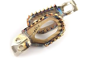 CARAPAKS Poggiapiedi Pedane moto adatte per KTM Husqvarna GASGAS 2024 (10 mm in basso)