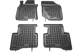 MTM Tapis de Sol pour Nissan X-Trail I (T30) 06.2001-05.2007 en Caoutchouc, Bac sur Mesure Antidérapant avec Rebords 5 cm, cod. 3D 5565