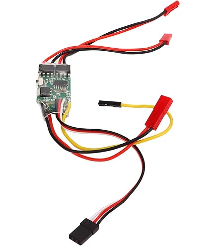 Regolatore di velocità motore a spazzola RC ESC 20A per auto