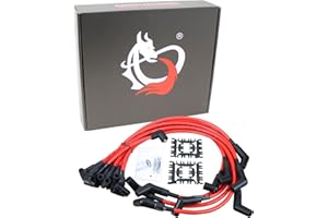 AIP Electronics Performance Spark Plug Wire Set For 1964-1995 Ford 8mm 5.0L 5.8L SBF 302 302W Oem Fit PWJ115