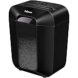 Fellowes distruggi documenti a frammento LX50, 9 fogli, trita documenti per casa e piccolo ufficio, uso personale, cestino da