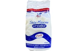 LA FINESTRA SUL CIELO®- SALE MARINO INTEGRALE FINO (Sicilia) 1kg