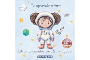 Yo aprendo a Leer 1: Libro de Cuentos con Letra Ligada. Cuentos con letra Montessori. Cuentos infantiles para niños de 5 a 7 años