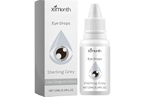 YULOKDWI Fancy Drops Changeur De Couleur Des Yeux,gouttes Yeux Secs Et Irrités, Les Gouttes De Couleur Des Yeux, Les Gouttes Pour Les Yeux Hydratantes, Changent La Couleur De Vos Yeux En 2 Heures, 10 Ml
