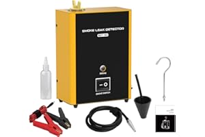 LUTIFIX Rilevatore di perdite di fumo per auto, tester di perdite EVAP, rilevatori di perdite di carburante, macchina per fumo per auto, localizzatore di perdite di gas per veicoli CC 12V-SDT50