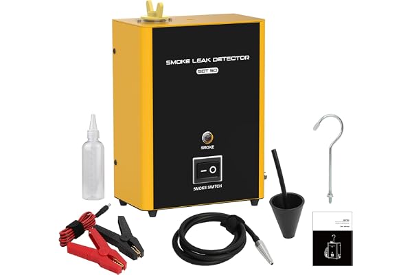 Détecteur de Fuite de fumée de Voiture Testeur de Fuite EVAP Détecteurs de Fuite de Carburant Machine à fumée Automobile Localisateur de Fuite de gaz pour véhicules DC 12 V-SDT50