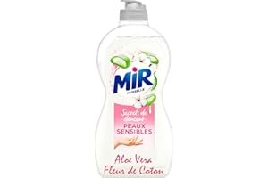 MIROR Mir Liquide Vaisselle Main Secrets de Soin Aloès Vera Flacon 500 ml