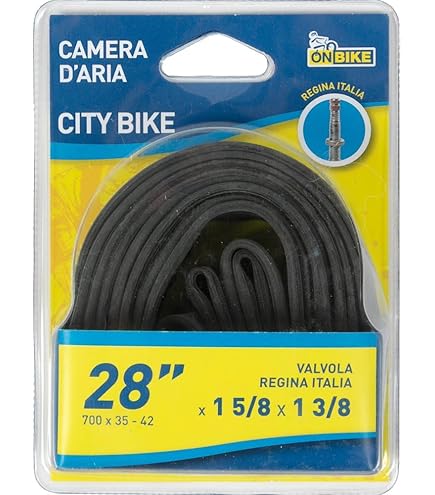 2 Camere D'Aria Per Bici 28" 700x35-43C - Valvola Schrader 48mm - Foto 7