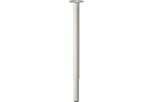 IKEA OLOV leg, adjustable 60-90 cm. white 1 pcs.