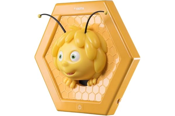 Varta Maya l’abeille, Plastique, jaune, 28.9 x 8.3 x 25.2 cm