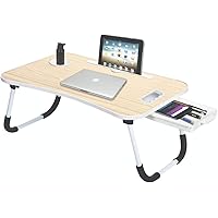 Callas Multipurpose Foldable Laptop Table | Mac Holder | Table Holder Study Table, Breakfast Table, Foldable and…