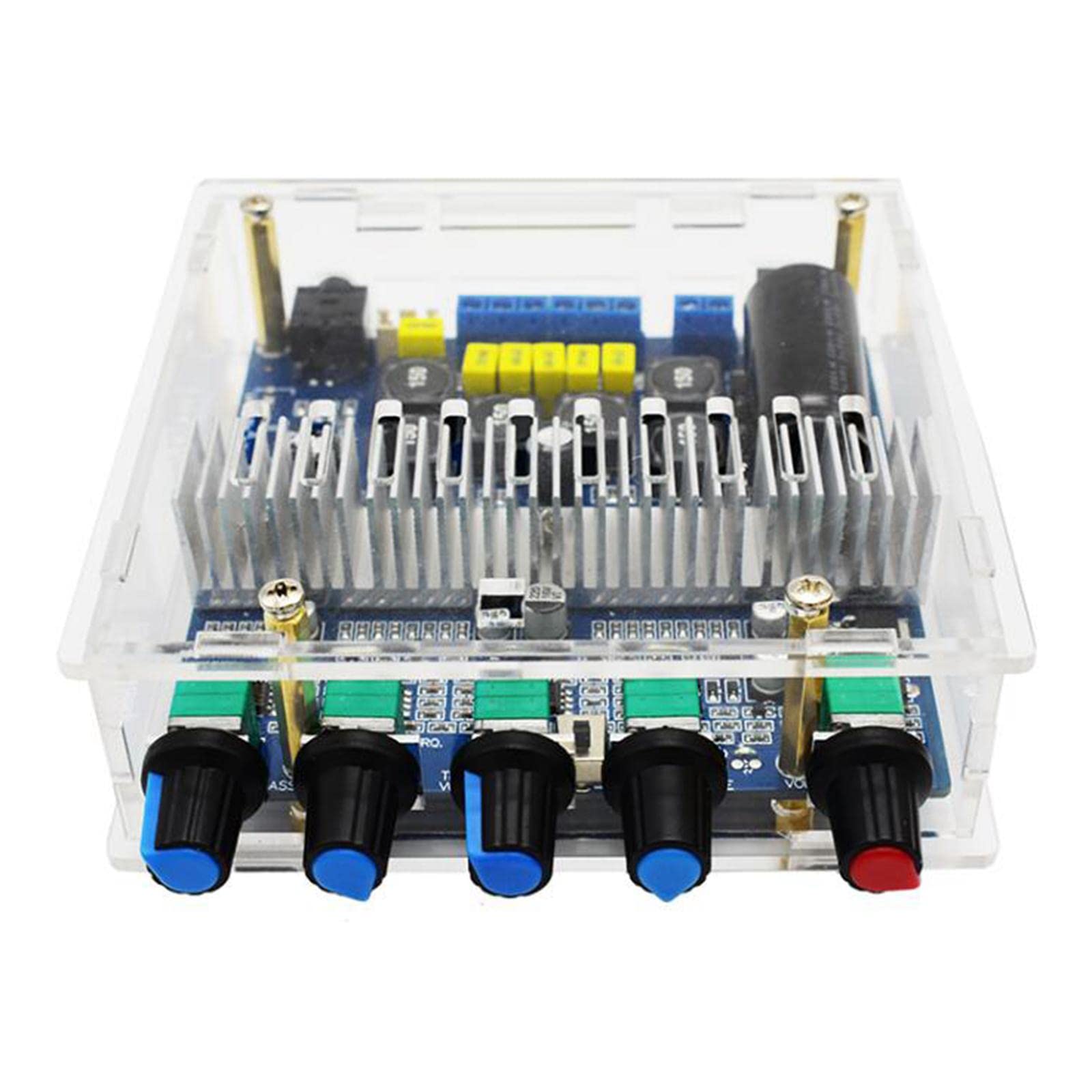 Enakshi Bluetooth 5.0 TPA3116D2 Digital Audio Amplifier Board With Acrylic Case Anti Dust | Consumer Electronics | TV Video & Home Audio Parts & Components