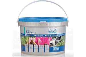 OASE 50939 AquaActiv BioKick 1,9 kg (2 l) - Teichbakterien, Starterbakterien für Teichfilter, für Fischteich Gartenteich Schwimmteich, für Teiche bis max. 100m³