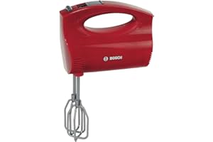 ‎THEO KLEIN Theo Klein 9574 Bosch Handmixer | Batteriebetriebene Mixer mit Sich drehenden Quirls | Maße: 19 cm x 7 cm x 12 cm | Spielzeug für Kinder ab 3 Jahren