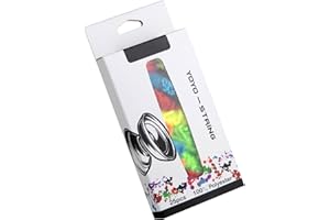 YOSTAR Yoyo Strings 100% Polyester, Professional Ersatz Yo yo String für reaktive oder unresponsive JoJo, Pack von 25.Blau-Grün-Rot-Gelb-Orange
