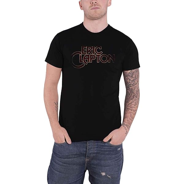 Eric Clapton Tour 2008 Oficial Camiseta Para Hombre