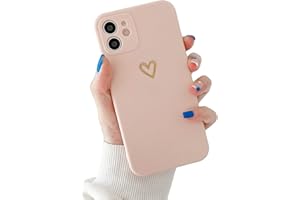Einaily Hülle für iPhone 12 Mini, Hülle Case für iPhone 12 Mini Kreatives 3D Gliter Muster Case Ultra dünn TPU Silikon Handyhülle Bumper Mode Chic Bling Herz Kratzfest Schutzhülle für iPhone 12 Mini