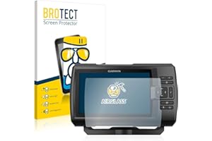 brotect Pellicola Protettiva Vetro per Garmin Striker Plus 7cv Protezione Schermo [Durezza Estrema 9H, Chiaro]
