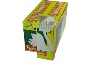 JD BRANDS SWAN Extra Slim Filter Tips Box of 20Packs