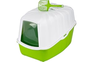 ARQUIVET MPS Komoda, Toilette per gatti, chiusa completa di filtro e paletta, Colori assortiti