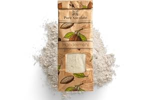 ‎PURE XOCOLATE Pure Xocolate Premium Mandelmehl Blanchierte & Gemahlene Mandeln, Mandelprotein, Vegan, Glutenfrei, Entölt, Ideal für Low-Carb & Keto, 500g (500, Gramm)