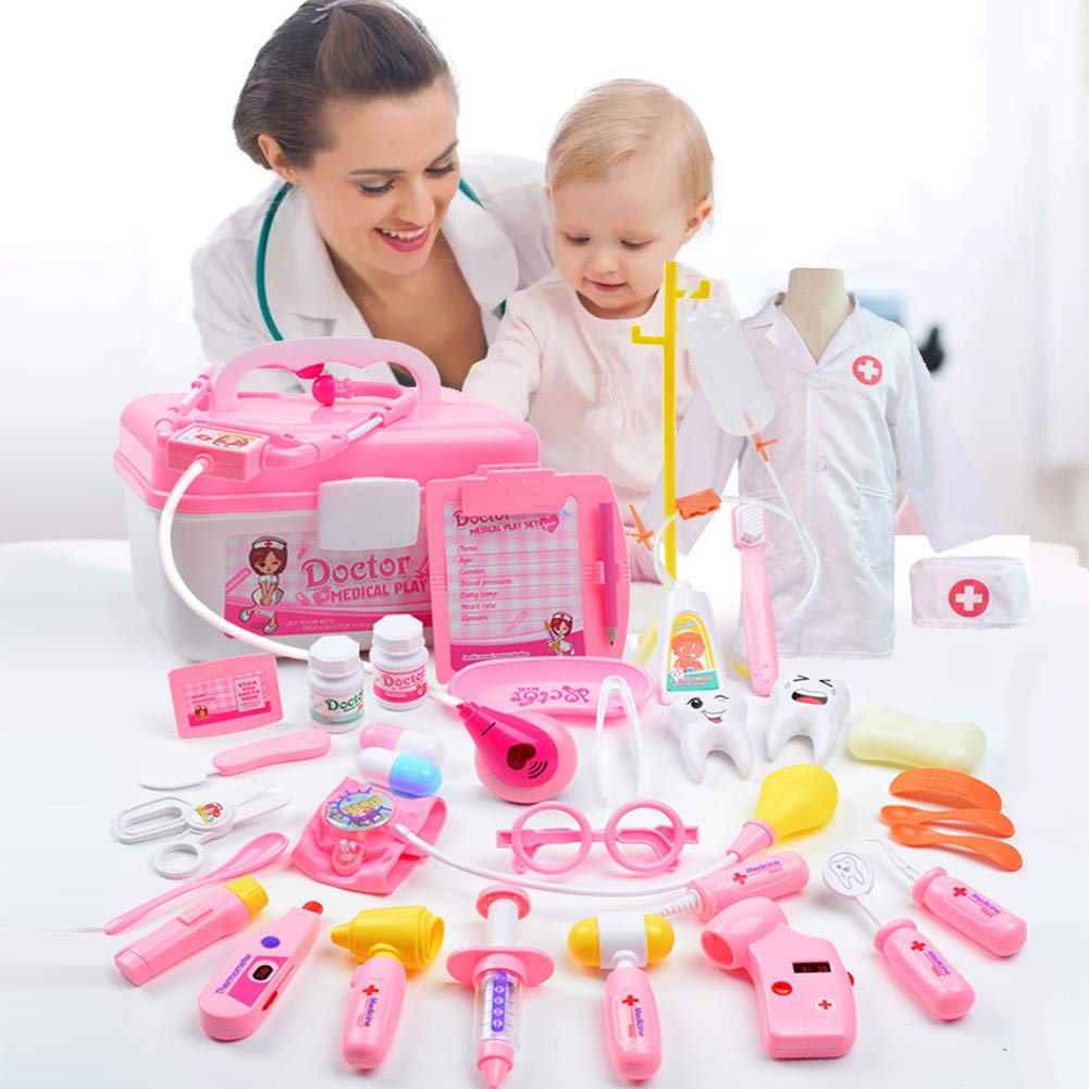 doctor play set with coat