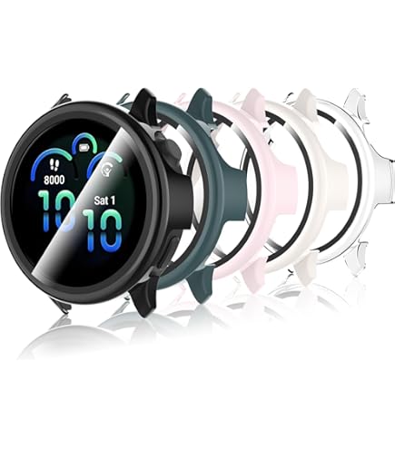 Lot De 3 Protections écran Verre Trempé Pour Garmin Vivoactive 6 - Bord Aluminium, Anti-rayures - 2