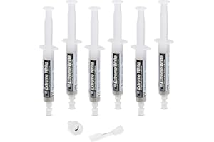 ERRECOM Extreme White - 6 x 12 mL, Refrigerant Leak Stop for Refrigerators with hermetic compressor and R600 - R290 – R134a, 1/4 SAE adapter included
