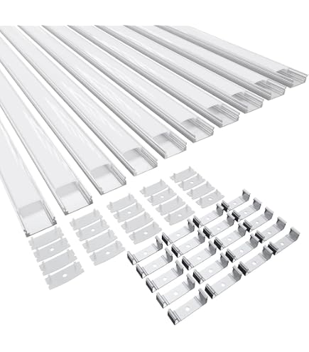 Nobile Illuminazione Profilo Alluminio per Striscia LED 2mt