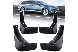 BYERZ 4 Stück ohne Bohren Schmutzfänger vorne und hinten Für VW Passat B8 B8.5 3G Estate Variant 16-21, Spritzschutz vorne und hinten Karosserie-Rad-Zubehör