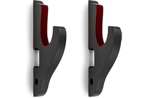 Ekkhysis Supporto per spada da parete a 1 livello, gancio imbottito in velluto, supporto per Katana, regolabile, per Samurai, Spada, Tanto, Rapier, spada leggera, cosplay