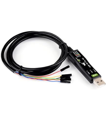 Waveshare Industrial USB TO TTL (D) Serial Cable, FT232RNL Chip, Multi Waveshare Industrial USB TO TTL (D) Serial Cable, FT232RNL Chip, Multi