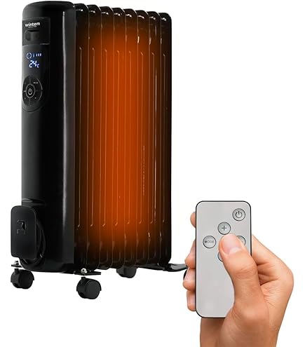 SWANEW Riscaldatore A Olio Da 2500 W Riscaldamento Elettrico - Foto 2