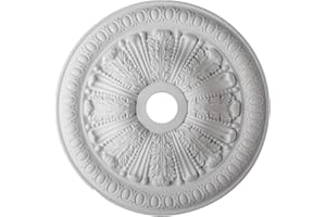 COPLEYS Ceiling Rose Francesca Lightweight Resin Mould Not Polystyrene Easy to Fix 71cm
