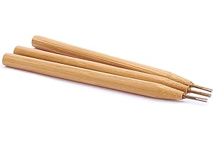 Stylet de quilling à manche en bois VBS, 3 pc.