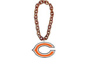 Aminco NFL Chicago Bears Team Fan Chain, Orange