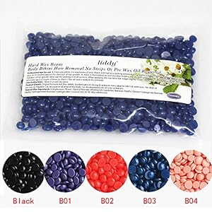 UHBGT Hair Removal Brazilian Hot Film Wax Bead Hard Wax Beans for Vest Bikini Skirt 50g - Image 4