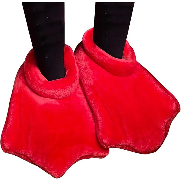 OVBOVA Chaussons Peluche Pattes De Canard – Mignons Et Chauds Pour Homme Femme Hiver