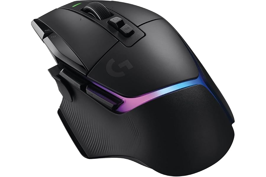 Logitech G G502 X Plus Lightspeed Ratón inalámbrico RGB Gaming, óptico interruptores híbridos LIGHTFORCE, LIGHTSYNC RGB, Sens