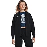 Under Armour Kadın Rival polar kap&uuml;şonlu sweatshirt, tam fermuarlı, polar &uuml;st