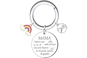 KJKJKJ Regalo Dia de la Madre Regalo Mamá Regalo Mamá Llavero Regalo Mama Navidad Regalo Mamá Surprise Regalo Llavero Cumpleaños Para Mamá Ideas Regalos para Madres
