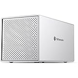 Yottamaster 4 Bay RAID Case per Disco Rigido,Alluminio USB Type B 3.0 Case per 2.5"/3.5" HDD/SSD Hard Disk, Supporto 4 x 16 T